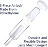 Fermentation Kit Lid for Wide Mouth Mason Jars (Jars Not Included) Black Fermenting Kit Accessories Brewing America