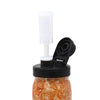 Fermentation Kit Lid for Wide Mouth Mason Jars (Jars Not Included) Black Fermenting Kit Accessories Brewing America