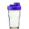 Travel Cup with Pouring Lid, 1 Pint (16 oz) Nesting Jar with Purple Wide Mouth Ball Mason Jar Pour Lid Serving Pitchers & Carafes Brewing America