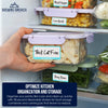 Dissolvable Food Labels for Food Containers Glass, Plastic or Metal No Scrubbing, No Residue - TEAL Accessories Brewing America