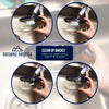 Dissolvable Food Labels for Food Containers Glass, Plastic or Metal No Scrubbing, No Residue - TEAL Accessories Brewing America