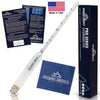 American-Made Syrup Hydrometer Density Meter for Sugar and Maple Syrup - Baume and Brix Scale Single Hydrometer Brewing America