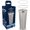 Cold Brew Filter for Mason Jar Wide Mouth Coffee Maker, Stainless Steel (2 Quart (64 Ounces) Accessories Brewing America