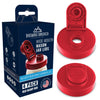 Mason Jar Lids Wide Mouth Plastic 4 Pack Leak Proof with Flip Cap Pouring Spout & Drink Hole Old Glory Red Accessories Brewing America