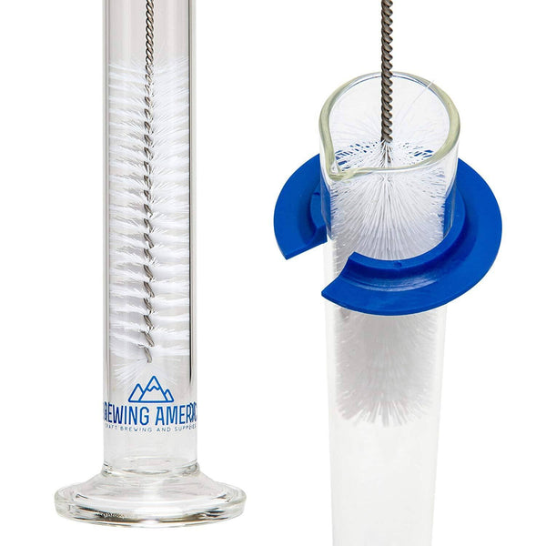 Thermo-Hydrometer ABV Tester Triple Scale American-made Specific Gravity Hydrometer Thermometer KIT American Hydrometer Test Kits Brewing America