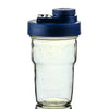 Travel Cup with Pouring Lid, 1 Pint (16 oz) Nesting Jar with Blue Wide Mouth Ball Mason Jar Pour Lid Serving Pitchers & Carafes Brewing America 