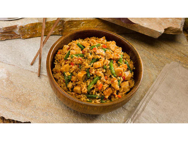 Peak Refuel Chicken Teriyaki & Rice Freeze Dried Food 4.66 oz Prepared Meals & Entrées Brewing America 