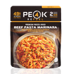 Peak Refuel Beef Pasta Marinara Freeze Dried Food 6.35 oz Prepared Meals & Entrées Brewing America 