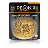 Peak Refuel Chicken Coconut Curry Freeze Dried Food 5.36 oz Prepared Meals & Entrées Brewing America 