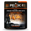 Peak Refuel Chad Mendes Signature Creamy Peaches & Steal Cut Oats Freeze Dried Food 7.05 oz Prepared Meals & Entrées Brewing America 